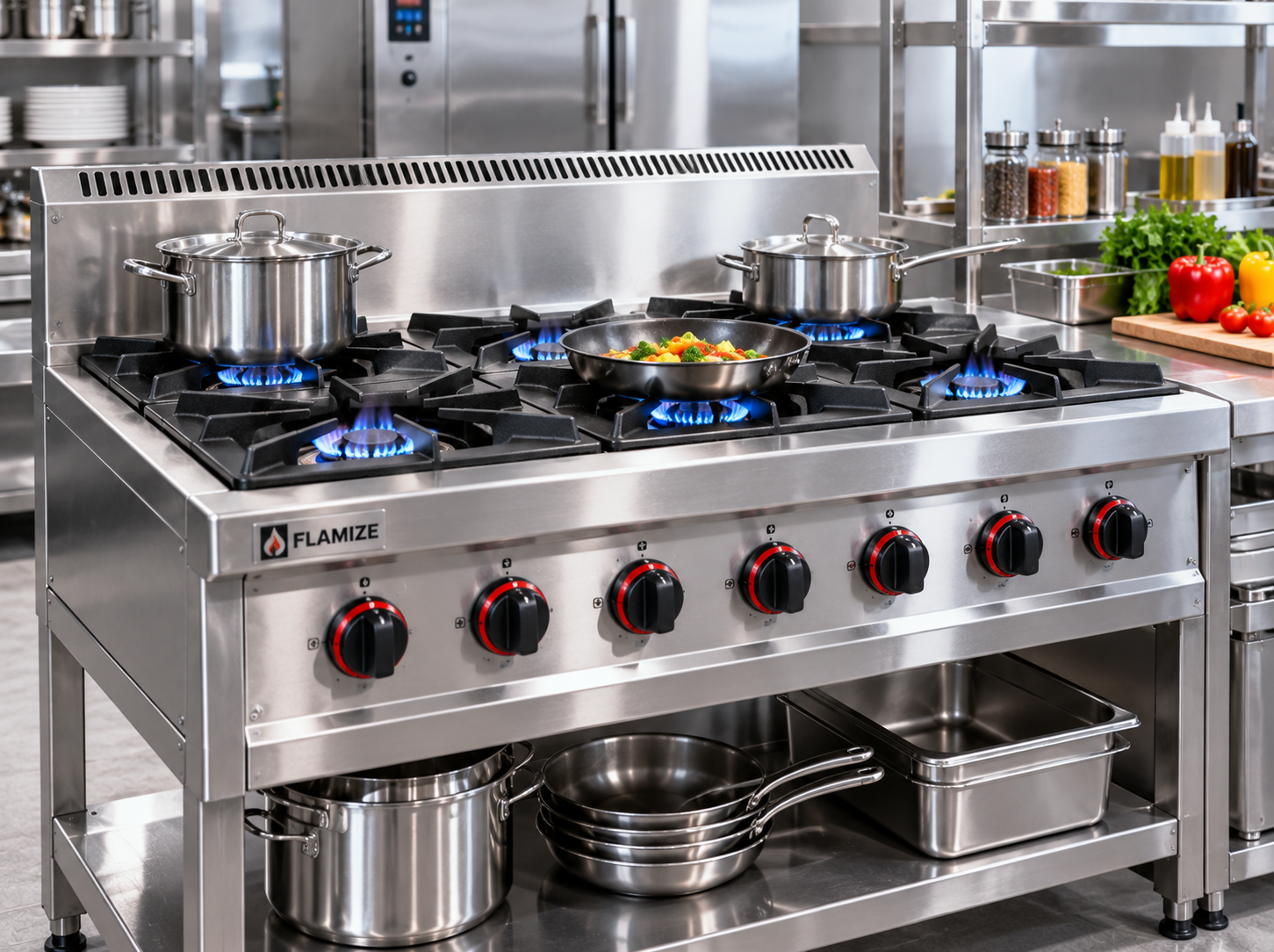 Commercial Gas Stove