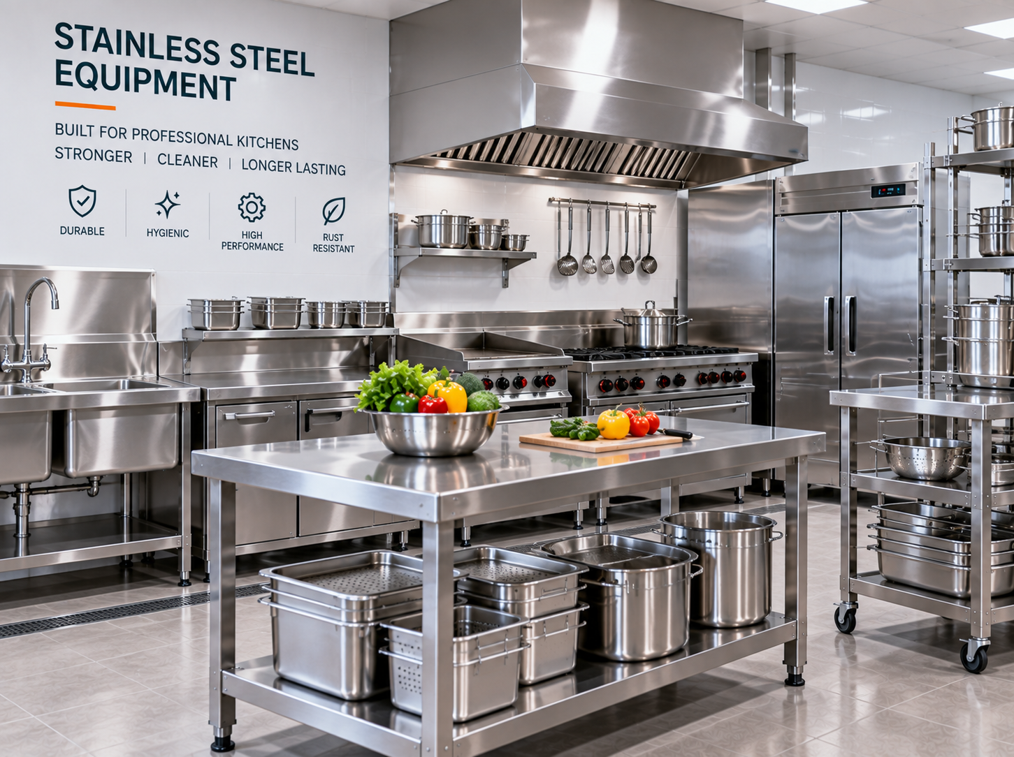 Stainless Steel Kitchen Equipment